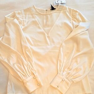 Express Silky Blouse NWT